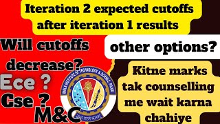 ✅bits 2024 iteration2 branch wise expected cutoffsbest options for Low marks studentsbits🔥bitsat [upl. by Anyrtak51]