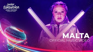 Gaia Gambuzza  Diamonds In The Skies  Malta 🇲🇹  Official Music Video  Junior Eurovision 2022 [upl. by Carmela]