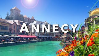 ANNECY FRANCE  Full Tour of the Venice of the Alps in Haute Savoie [upl. by Glantz]