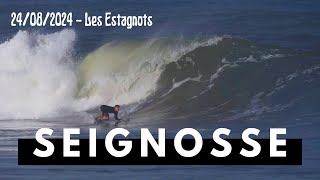 Jorgann Couzinet and other Good surfers ON FIRE in Seignosse   Les Estagnots 24082024 [upl. by Batty]