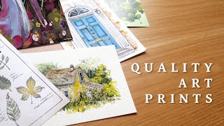 How I make Quality Art Prints at Home [upl. by Ecyor]