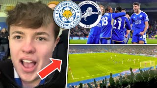 Patson Daka Scores AGAIN As Leicester BEAT Millwall Leicester City 32 Millwall Matchday Vlog [upl. by Fording]