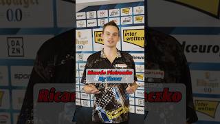 🇩🇪 Ricardos throw Straight amp powerful ☺️🚀 darts mythrow pdceurope pdc dartscommunity [upl. by Sueahccaz]