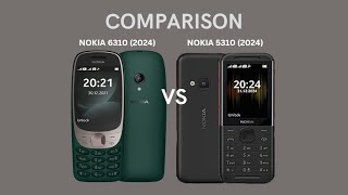 Nokia 6310 vs Nokia 5310  Retroinspired phones [upl. by Mylor]