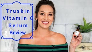 TruSkin Naturals Vitamin C Serum Review [upl. by Eiralih]