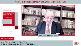 Atto e Procedimento ammvo  Lezione 03  Latto amministrativo [upl. by Solahcin987]