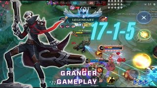 granger gameplay 2024 mobilelegends grangerhighlights mlbb grangerbestbuild mlbbph [upl. by Llener105]