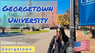 Georgetown University  Campus Tour  Washington DC🇺🇸 [upl. by Anema]