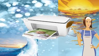 HP DeskJet 2130 самостоятельное обслуживание и ремонт принтер не печатает или печатает с полосами [upl. by Galan]