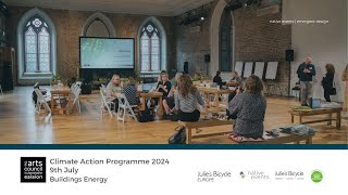 Arts Council Climate Action Training Buildings Energy [upl. by Cooper]