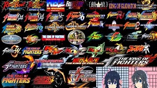 THE KING OF FIGHTERS ALL INTROS 94WORLD ART OF FIGHTING AND FATAL FURY 1991  2017 [upl. by Innoj156]