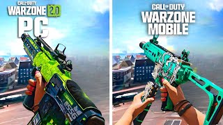 Cod Warzone Pc To Warzone Mobile Gameplay [upl. by Smailliw]