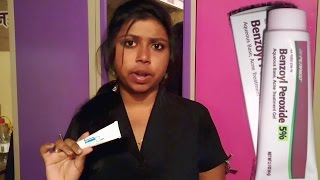 Benzoyl Peroxide Gel for Pimples and Black spot Review amp Unboxing [upl. by Navert]