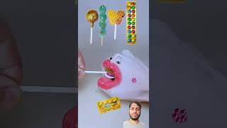 candy satisfying mukbang toys food chocolate mixingcandy yummy rainbow shorts viral [upl. by Lraed]