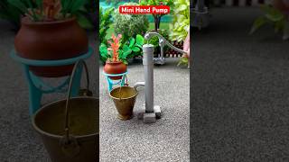 Mini hand pump motor water pump project diy waterpump 184 [upl. by Solange240]