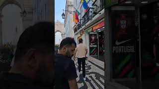 EXPLORING LISBONS ICONIC SQUARE  LIVE TIKTOK SHORTS PORTUGALVIBES [upl. by Ailat]