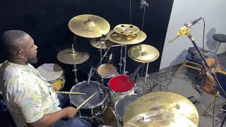 GYE WAYEYI DRUM COVER BY EMMMANUEL BLUDO [upl. by Roman]