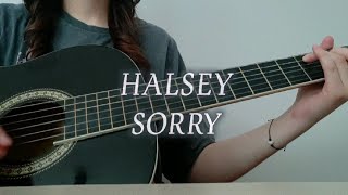 Halsey  Sorry  cover [upl. by Neerol]