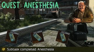 QUEST ANESTHESIA  ESCAPE FROM TARKOV  PRAPOR TASK [upl. by Suoirrad]