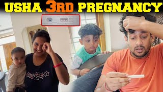 Usha 3rd Pregnancy  Kuyya Vlogs [upl. by Nylra]