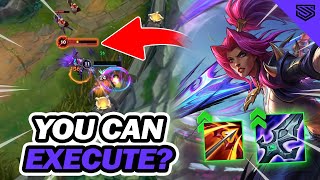 EXECUTE THRESHOLD ON KALISTA IS BROKEN 🔥 Kalista Wild Rift Gameplay [upl. by Irb]