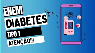 Diabetes e Enem Atenção para quem usa bomba de insulina [upl. by Kcirted]