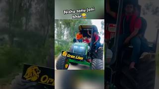 Nishu sonu joni bhai ki masti😂 rohitdeshwal nishudeshwal modifiedtractortractorstunt tochanking [upl. by Laird311]