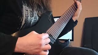 Quick Riffs No 103  8 String Riffs in F [upl. by Rj]