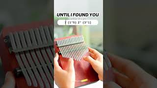 Until I Found You Kalimba Tutorial with Tabs [upl. by Virginie]