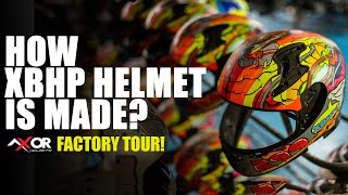 Axor Factory Tour How xBhp Helmet is made [upl. by Bernardina]