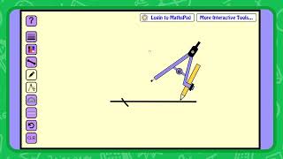 Loci amp Constructions  GCSE Maths  Tutorial amp Practice Question [upl. by Ahseryt136]