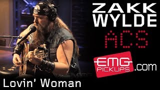 Zakk Wylde performs Lovin Woman live on EMGtv [upl. by Bunow]