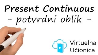 Tenses  Present Continuous  građenje  potvrdni oblik  Interaktivna gramatika engleskog jezika [upl. by Esiouqrut642]