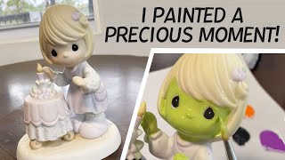 What happened when I painted this Precious Moments figurine [upl. by Robaina]