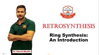 Introduction to Ring synthesis in Retrosynthesis  In Hindi [upl. by Garrard]