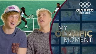 Logan amp Jake Pauls Olympic Favourite the Rio 2016 Siblings  My Olympic Moment [upl. by Ranee]