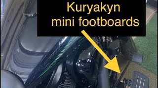 Kuryakyn mini footboards on a 2015 Kawasaki Vulcan Custom 900 [upl. by Retsev]