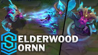 Elderwood Ornn Skin Spotlight  PreRelease  League of Legends [upl. by Yhcir]