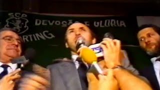 Reportagem  As eleições do Sporting que sagraram Sousa Cintra como vencedor  EleiçõesSCP1989 [upl. by Akena]