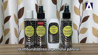 Kiturile regenerante capilare pentru femei si pentru barbati produse de brandul romanesc HERBAGEN [upl. by Mikaela]