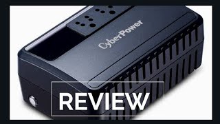 Cyber Power BU600 UPS Detailed review cyberPower UPS review [upl. by Ecinahs]