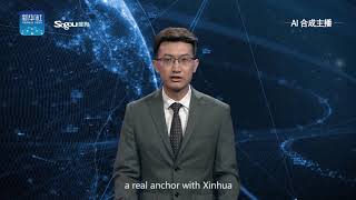 Xinhuas first English AI anchor makes debut [upl. by Wieren962]