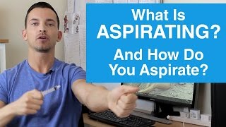 What Is Aspirating And How Do You Aspirate [upl. by Malvin]