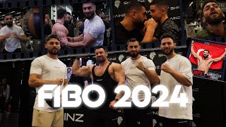 IBO ASLAN ILE FIBO 2024‘TEYIZ KENDI STANDIMIZI KURDUK  SHRAINZ ufc fitness [upl. by Mharba]