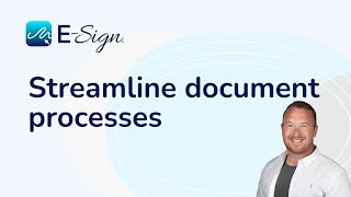 Streamline Document Processes with ESign [upl. by Wojcik]