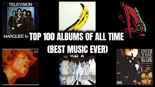 Top 100 Best Albums Of All Time Best Music Ever [upl. by Ayikin]