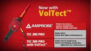 Amprobe TIC 300 PRO with VolTect™ NonContact Voltage Detector [upl. by Aifoz]