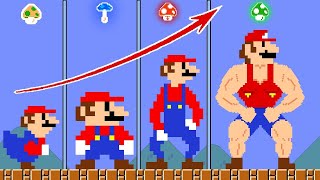 🔴 Evolution Mario Growing Up Team Mario Musculars Nood vs Pro vs Hacker vs Muscle 777 [upl. by Emera]