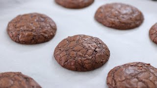 Fudgy Brownie Cookies Recipe [upl. by Llechtim687]