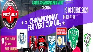 Championnat Feu Vert U8 Cup  As SaintÉtienne 2 vs Fc Vaulx en Velin  U8 GENERATION 2017 [upl. by Violetta]